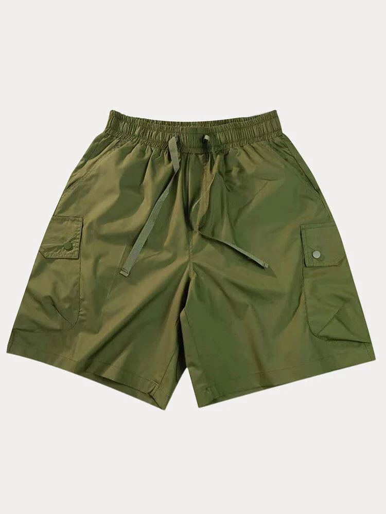 Stylish Loose Fit Cargo Shorts - Image 7