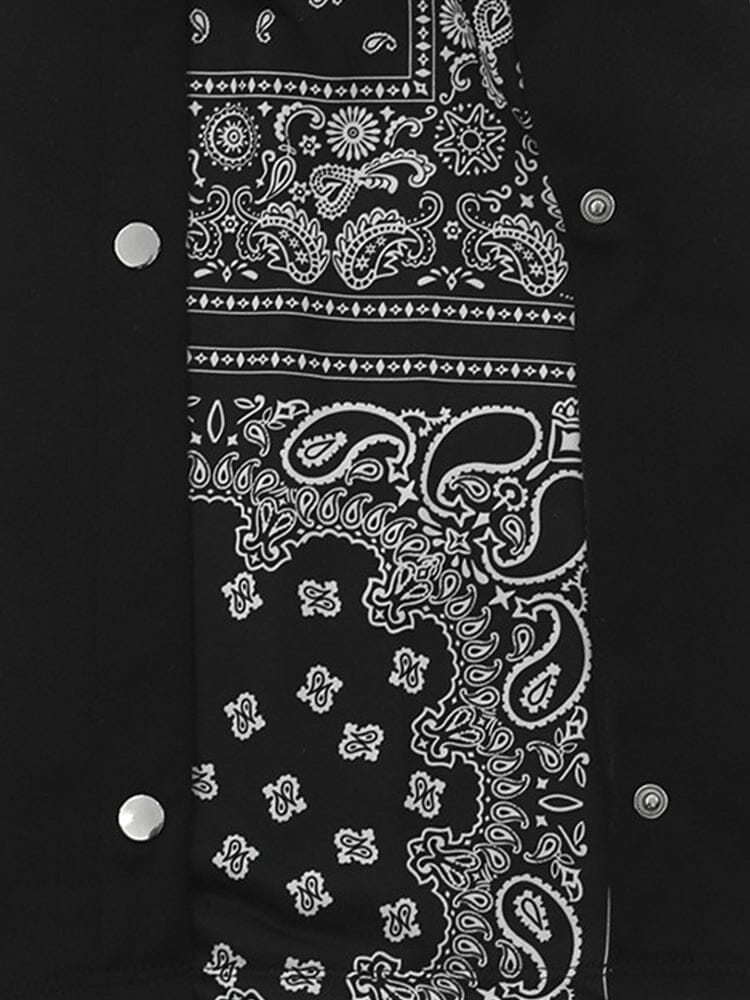 Stylish Paisley Splicing Sweatpants - Image 10