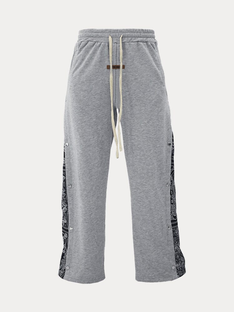 Stylish Paisley Splicing Sweatpants - Image 6