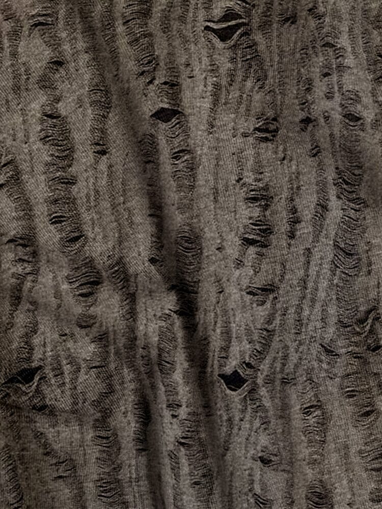 Stylish Shawl Collar Textural Cardigan - Image 5