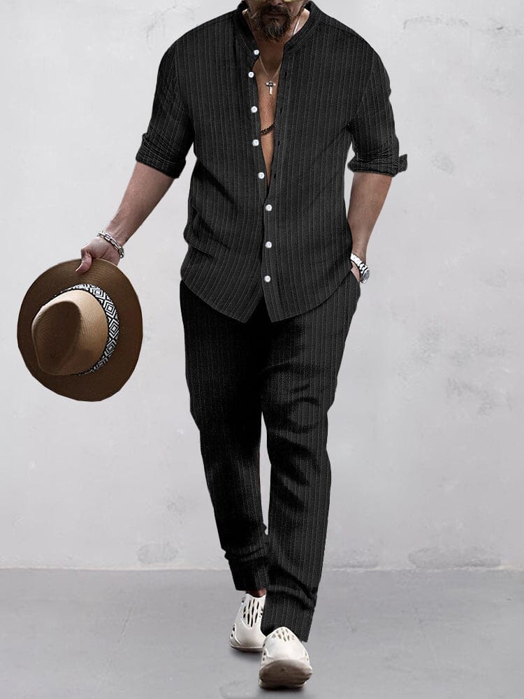 Stylish Soft 2-Piece Shirt Set - Image 2