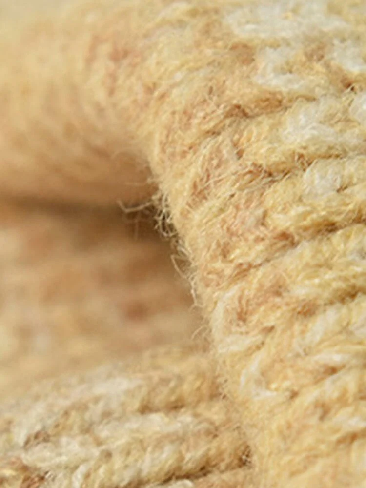 Stylish Soft Knit Cuffed Beanie - Image 11