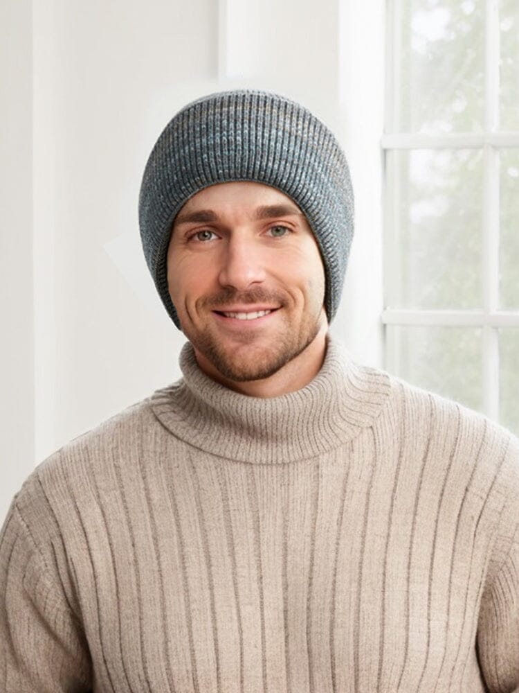 Stylish Soft Knit Cuffed Beanie - Image 12