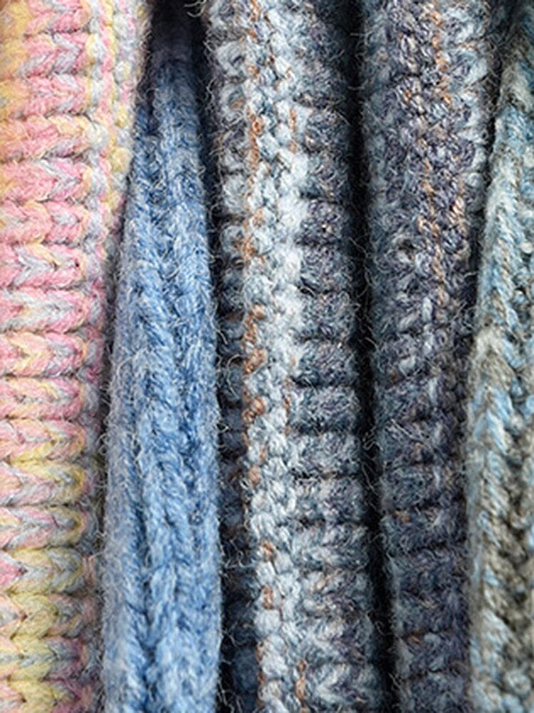 Stylish Soft Knit Cuffed Beanie - Image 14