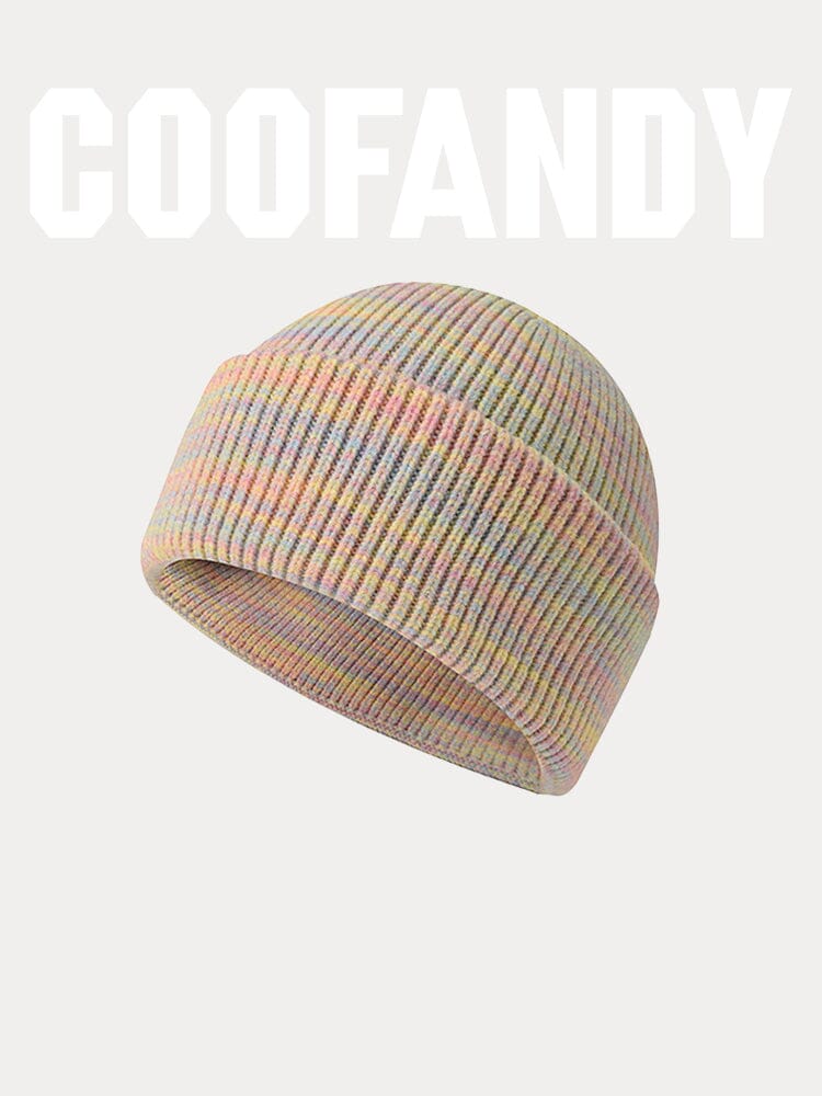 Stylish Soft Knit Cuffed Beanie - Image 4