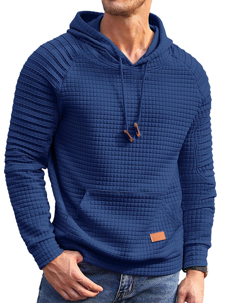 Stylish Waffle Knit Hoodie (US Only) - Image 10