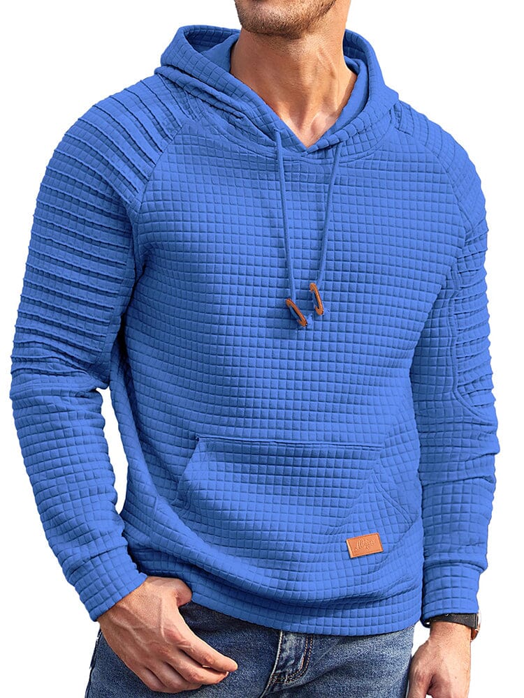 Stylish Waffle Knit Hoodie (US Only) - Image 14