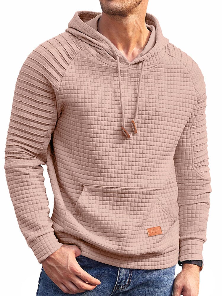 Stylish Waffle Knit Hoodie (US Only) - Image 15