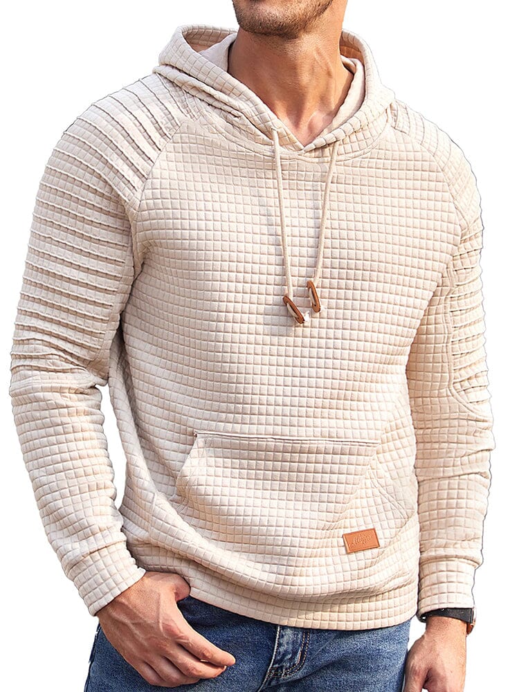 Stylish Waffle Knit Hoodie (US Only) - Image 7