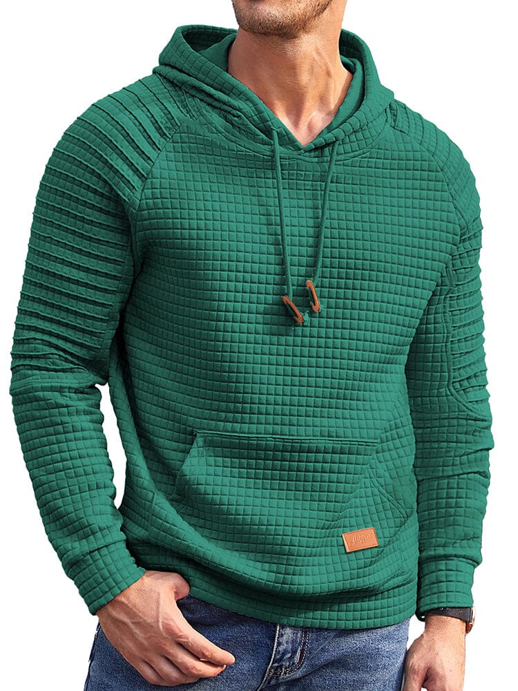 Stylish Waffle Knit Hoodie (US Only) - Image 8