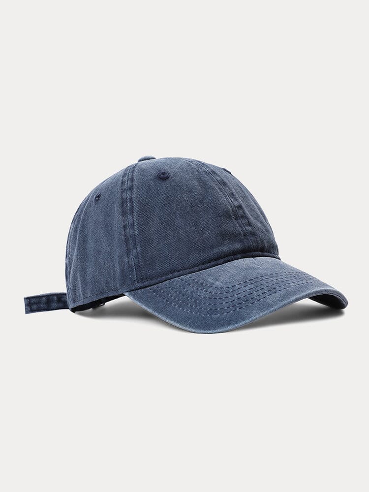 Stylish Washed Cowboy Baseball Cap - Image 4