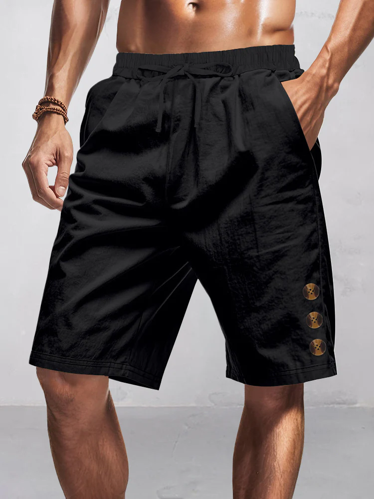 Summer Breathable 100% Cotton Shorts - Image 3