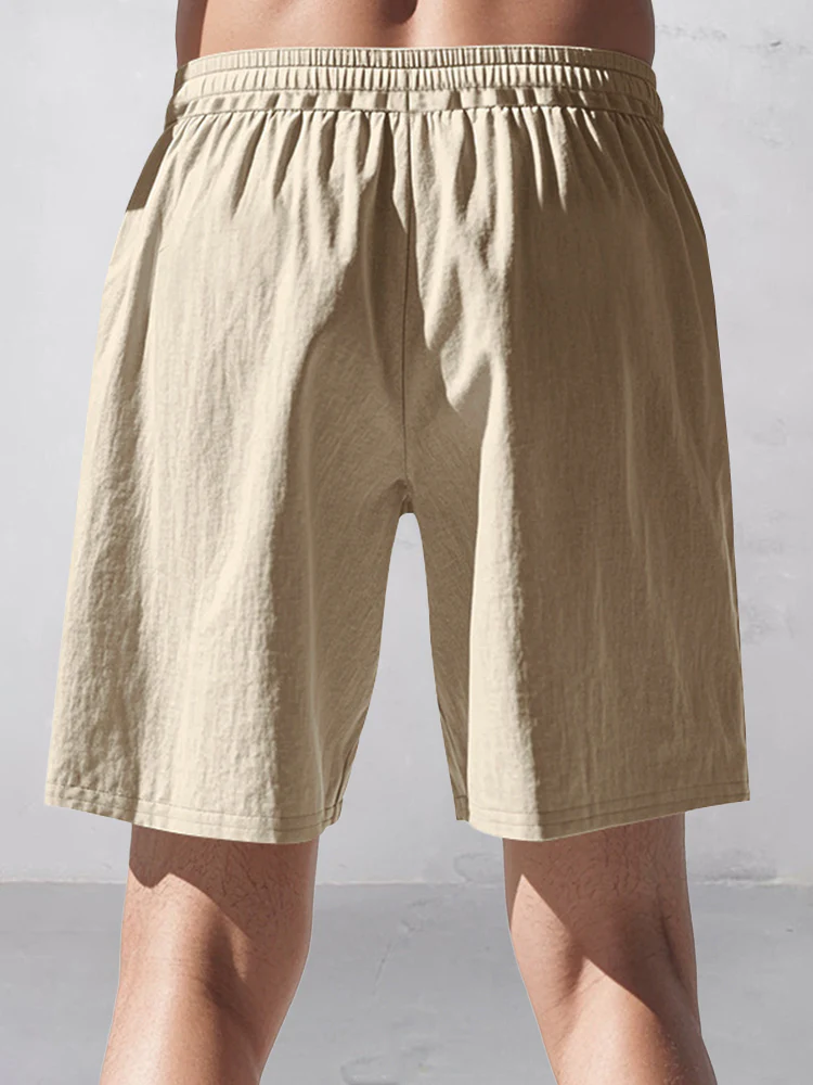 Summer Breathable 100% Cotton Shorts - Image 7