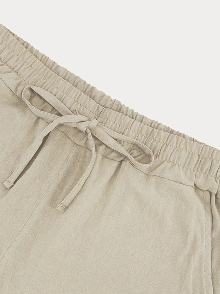 Summer Breathable 100% Cotton Shorts - Image 8