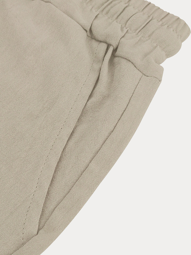 Summer Breathable 100% Cotton Shorts - Image 9
