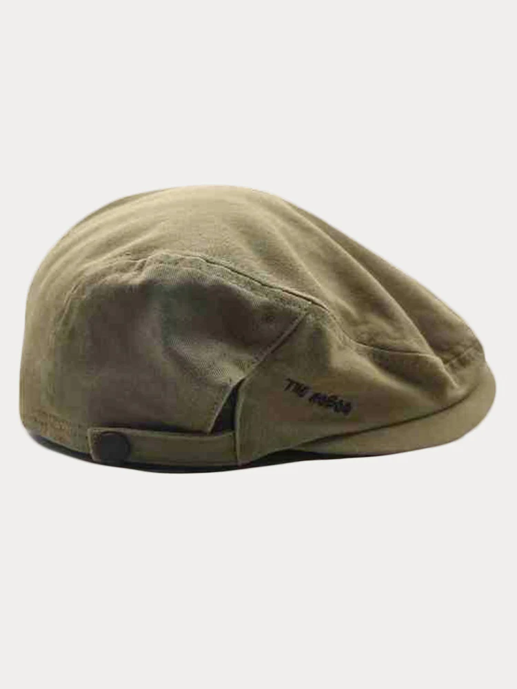 Summer Breathable Cotton Reverse Wearing Beret Cap