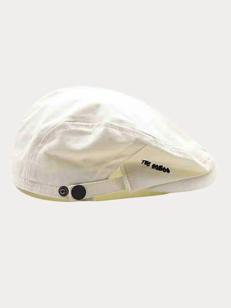 Summer Breathable Cotton Reverse Wearing Beret Cap - Image 3