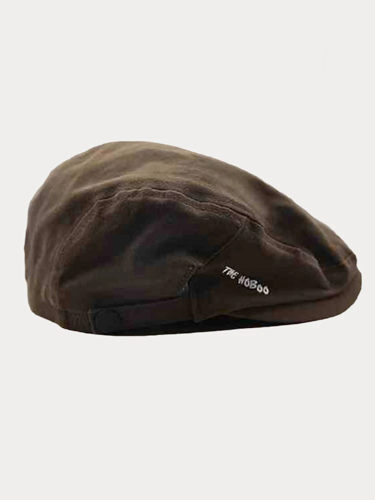Summer Breathable Cotton Reverse Wearing Beret Cap - Image 4