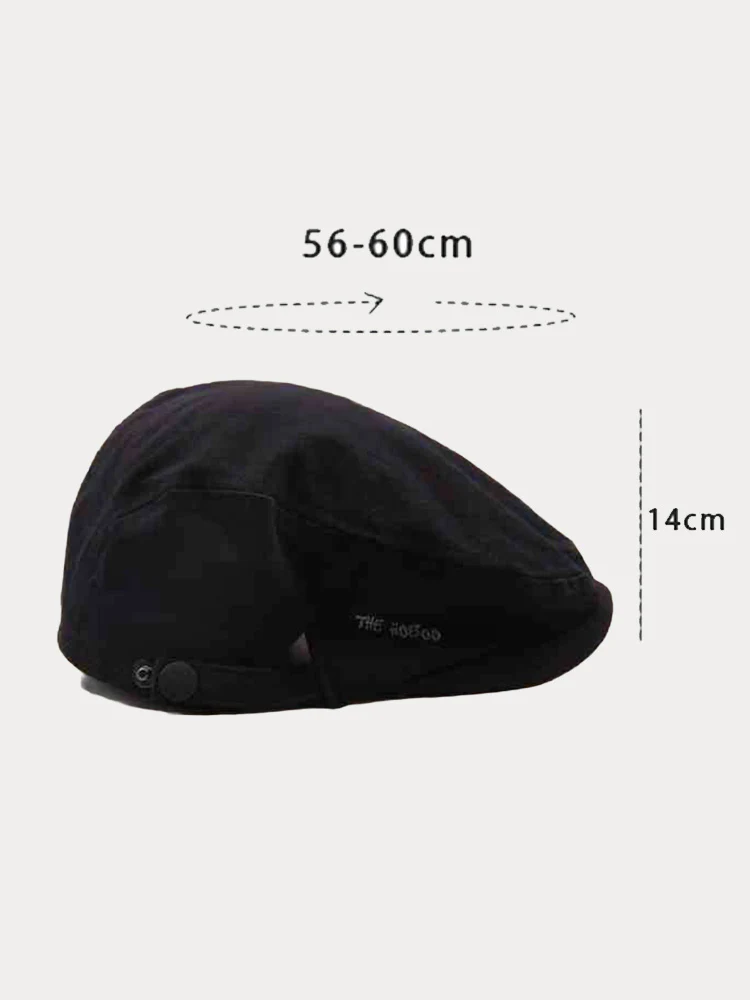 Summer Breathable Cotton Reverse Wearing Beret Cap - Image 6
