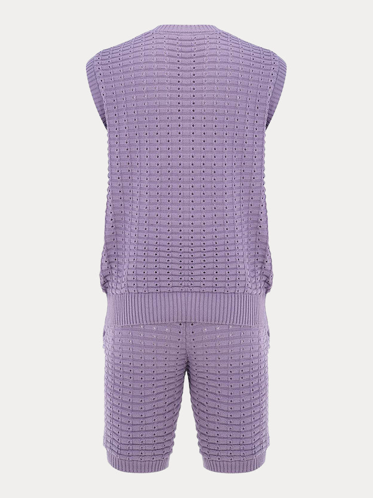 Summer Breathable Knit 2-Piece Set - Image 8