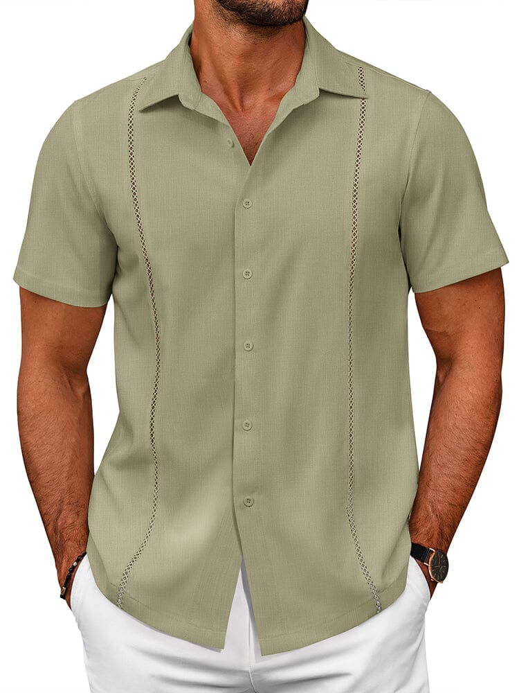 Summer Cuban Guayabera Shirt (US Only) - Image 8