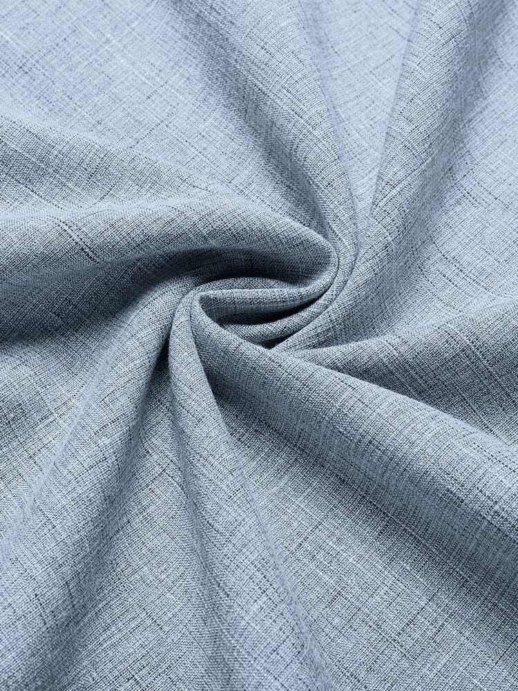 Summer Essential Linen Henley Shirt (US Only) - Image 15
