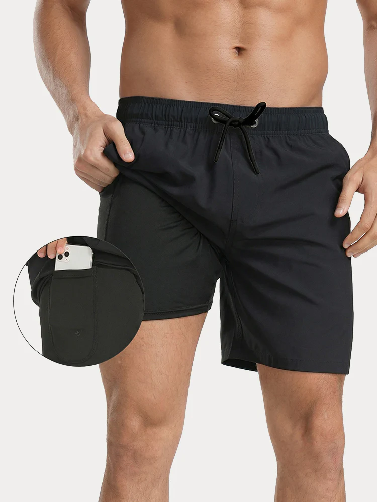 Summer Resort Built-In Liner Swim Trunks - Image 8