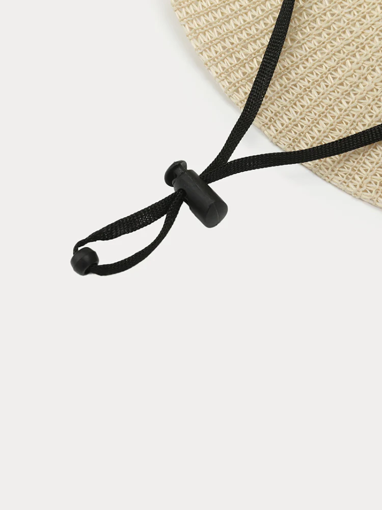 The Classic Linen Straw Flat Brim Fedora - Image 10