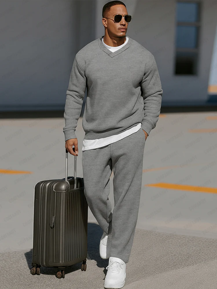 Timeless Comfort 2-Piece Sweatsuits - Image 2