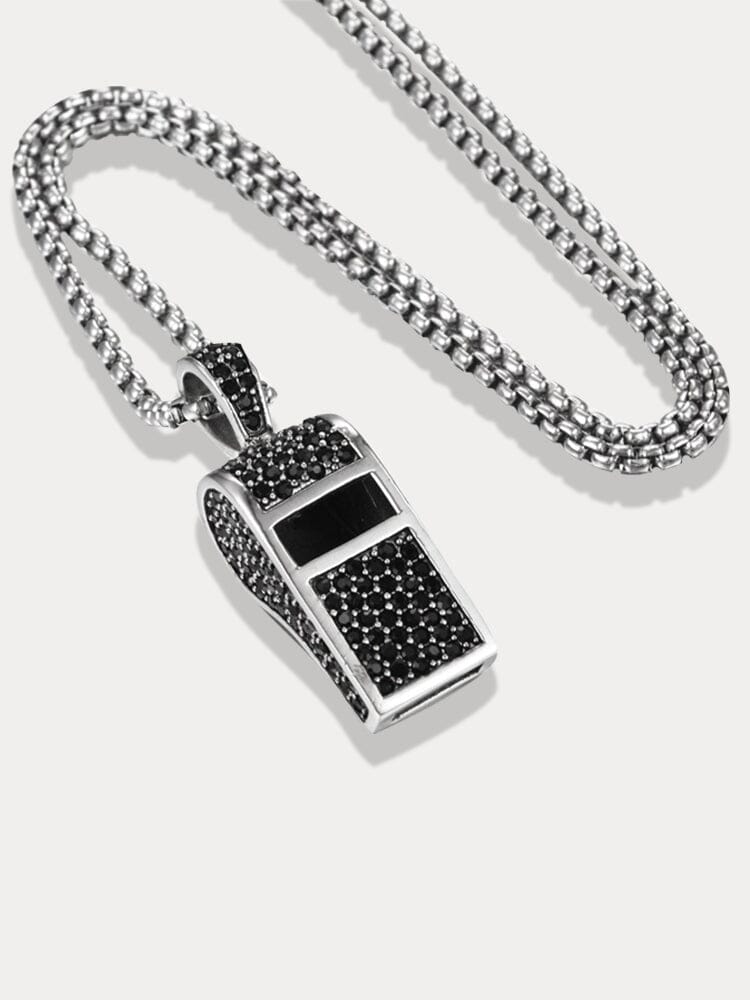 Titanium Whistle Pendant Necklace - Image 6