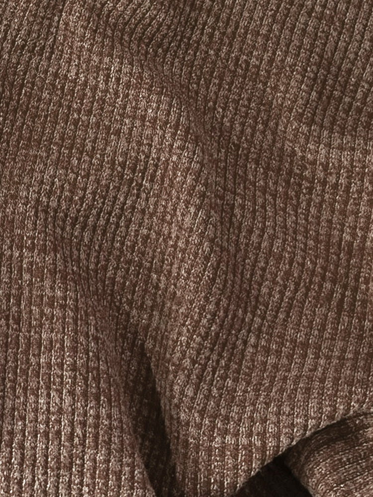 Trendy Slant Placket Knit Cardigan - Image 7