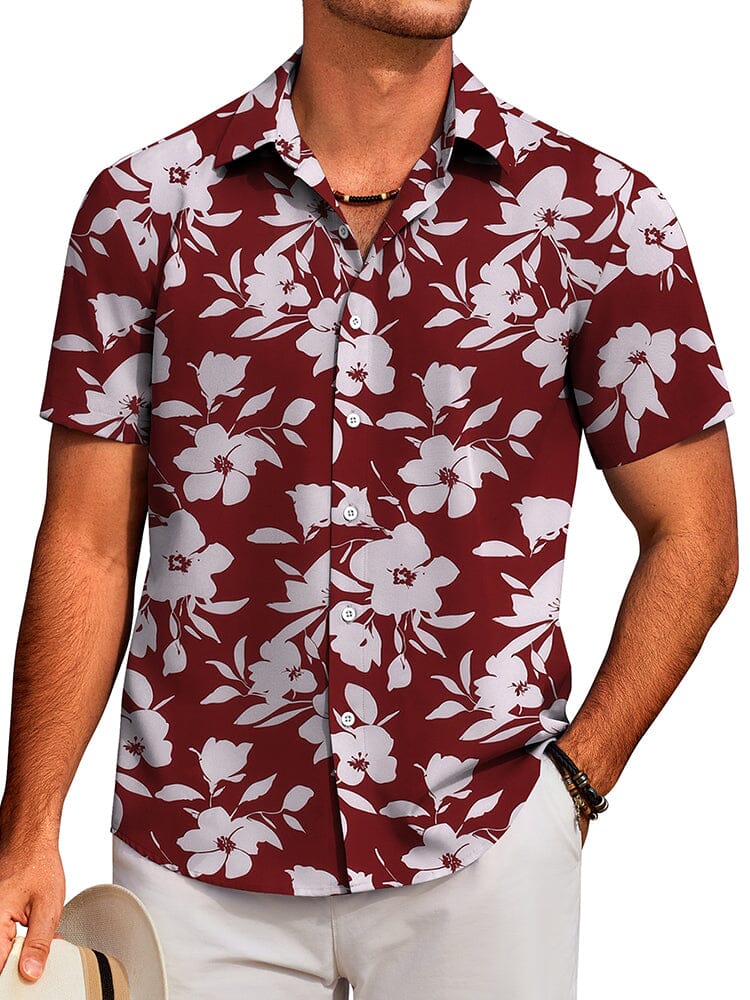 Tropical Floral Beach Shirt (US Only) - Image 10