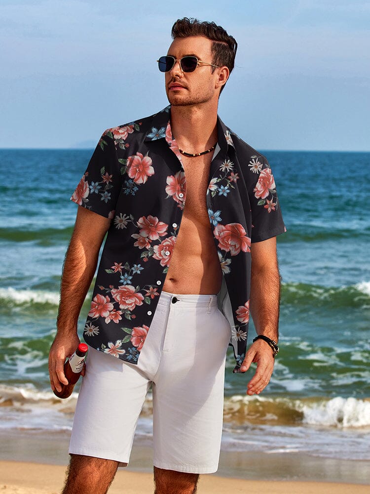 Tropical Floral Beach Shirt (US Only) - Image 2