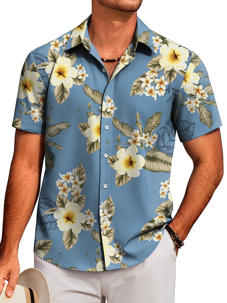 Tropical Floral Beach Shirt (US Only) - Image 6