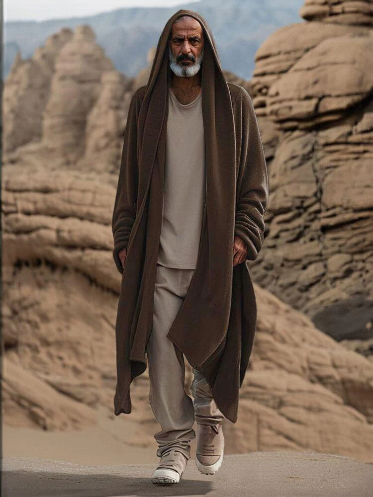 Ultra-Soft Hooded Long Outerwear - Image 2