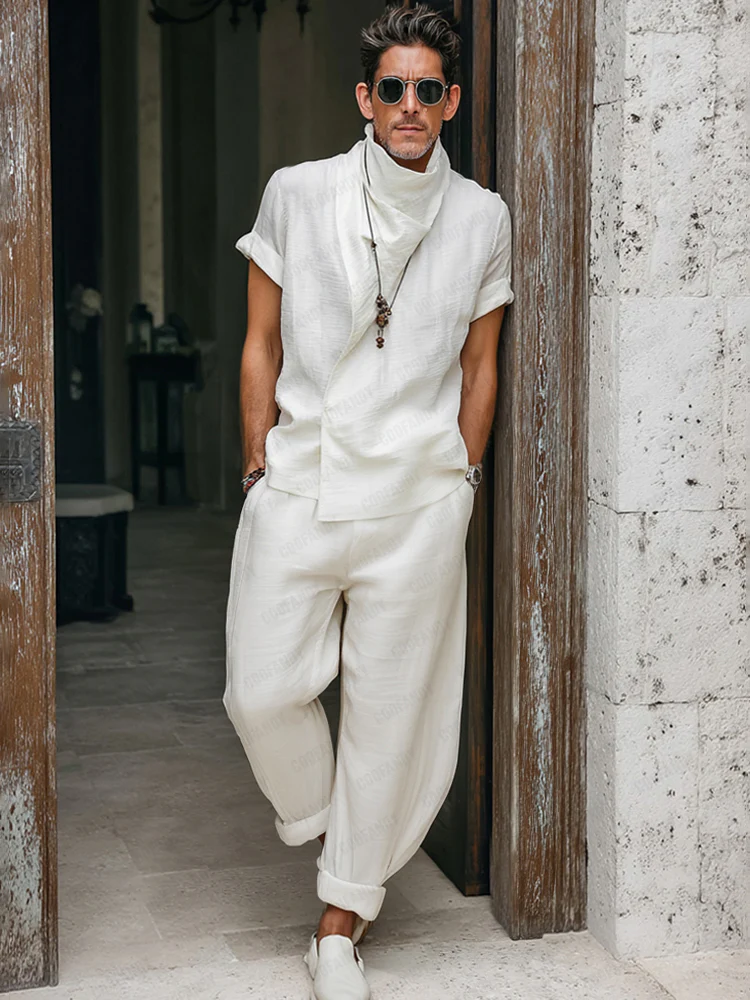 Unique Chic Cotton Casual Set