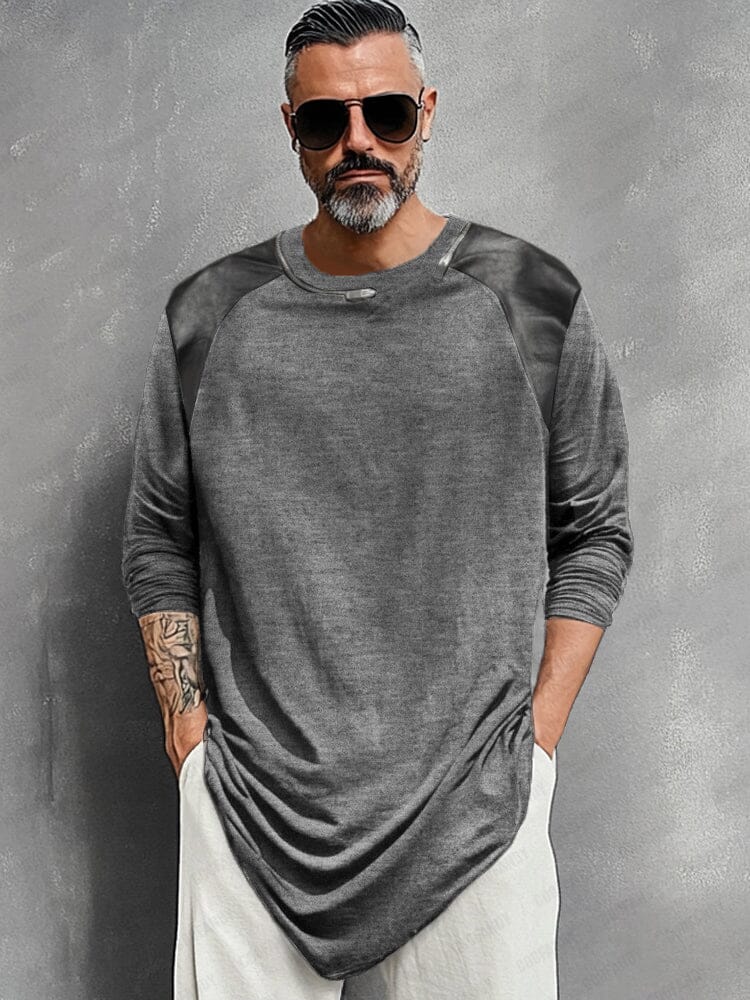 Unique Shoulder Design Cotton Top - Image 2