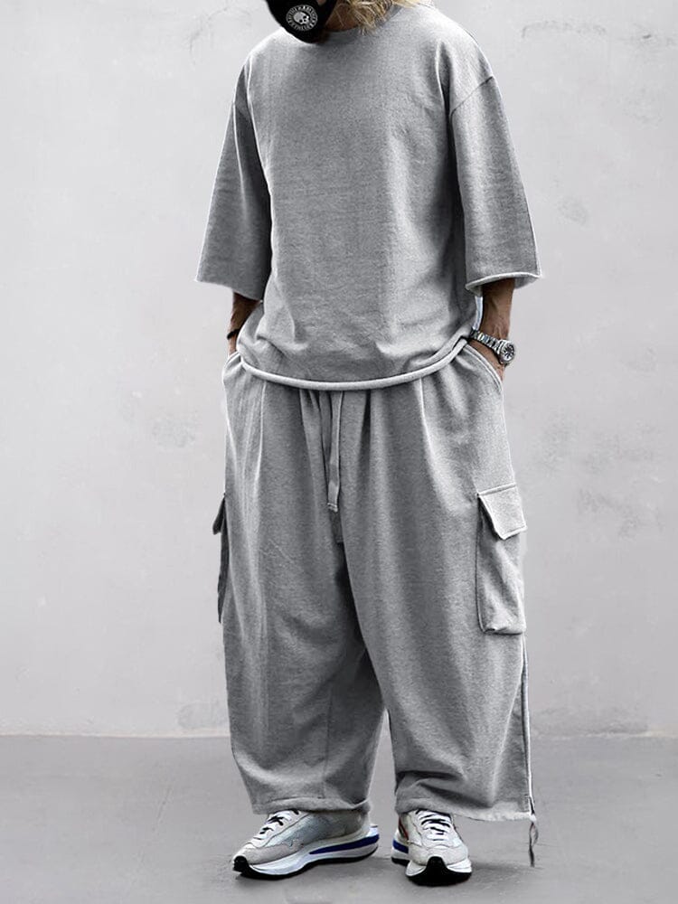 Unique Soft Loose Fit Sport Sets - Image 3