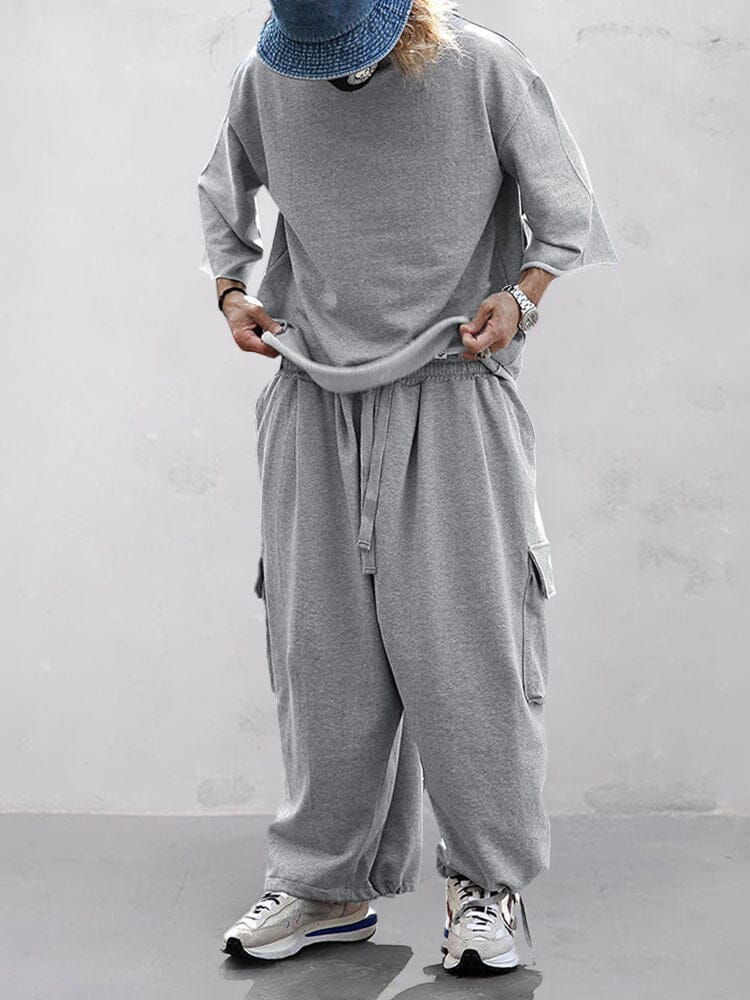 Unique Soft Loose Fit Sport Sets - Image 4