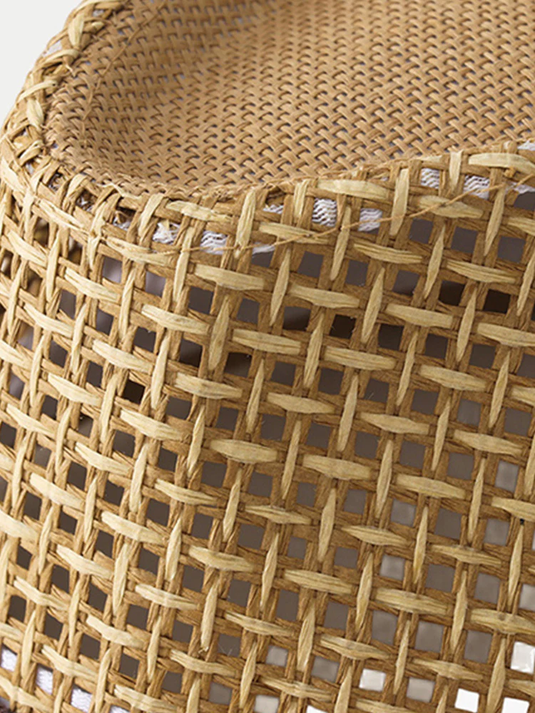 Unisex Summer Straw Panama Hat - Image 12