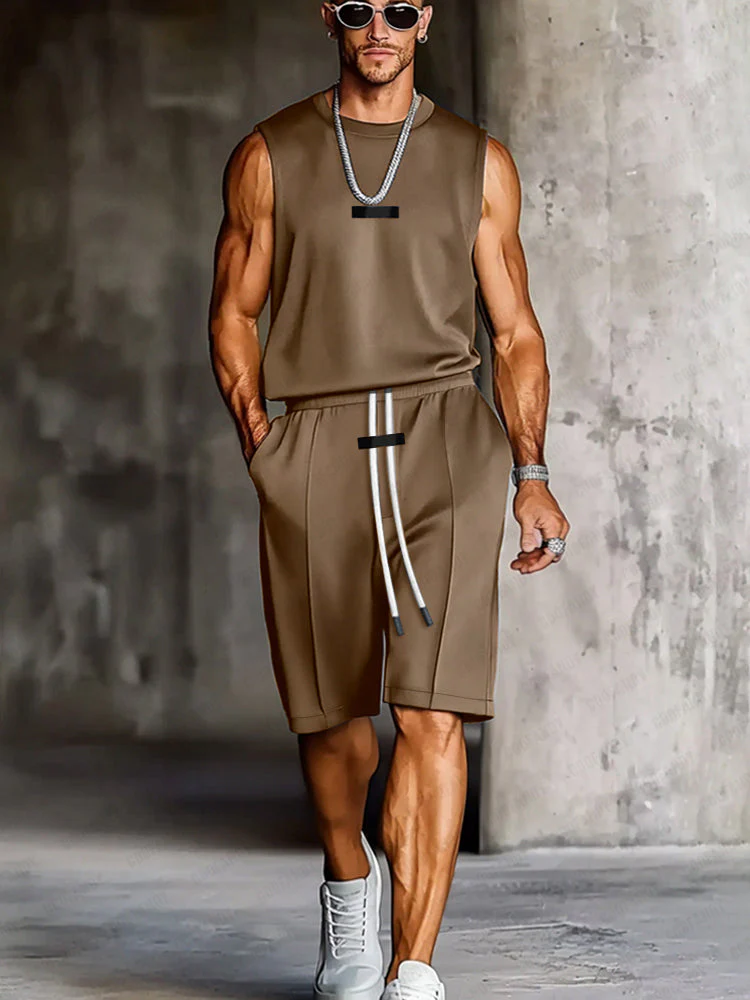 Urban Athletic Tank Top Shorts Set - Image 6