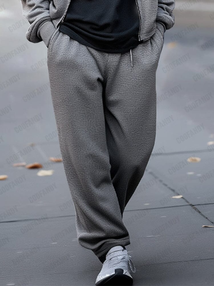 Urban Casual Jacket Pants Set - Image 4