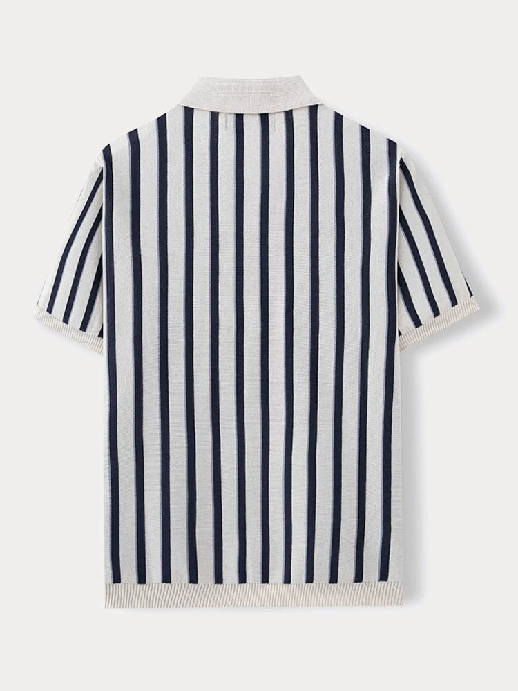 Urban Casual Stripe Knit Top - Image 6