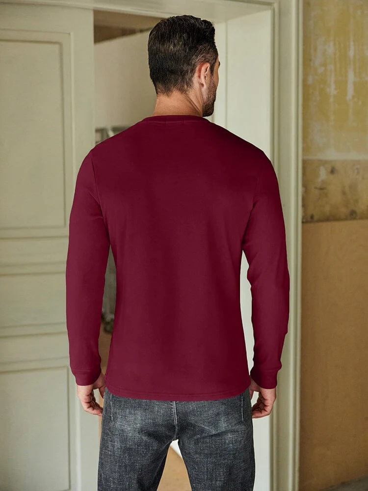 Urban Classic Simple Henley Shirt (US Only) - Image 17