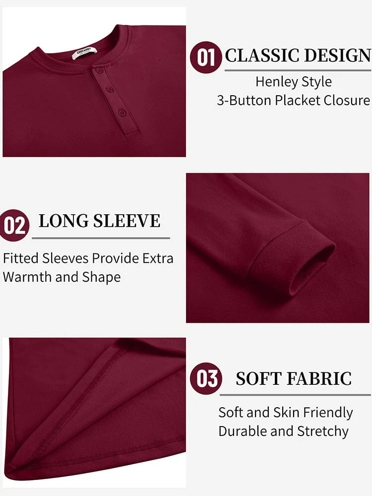 Urban Classic Simple Henley Shirt (US Only) - Image 20