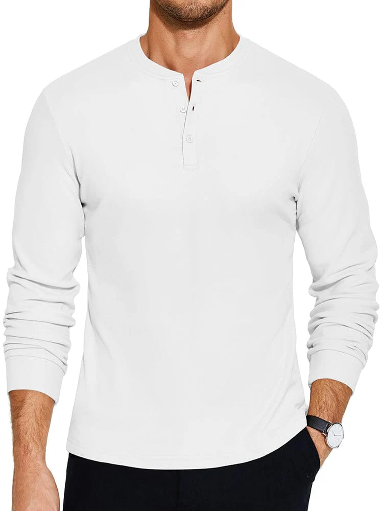 Urban Classic Simple Henley Shirt (US Only) - Image 3