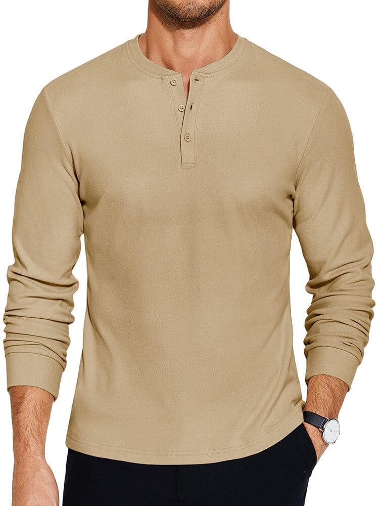 Urban Classic Simple Henley Shirt (US Only) - Image 5