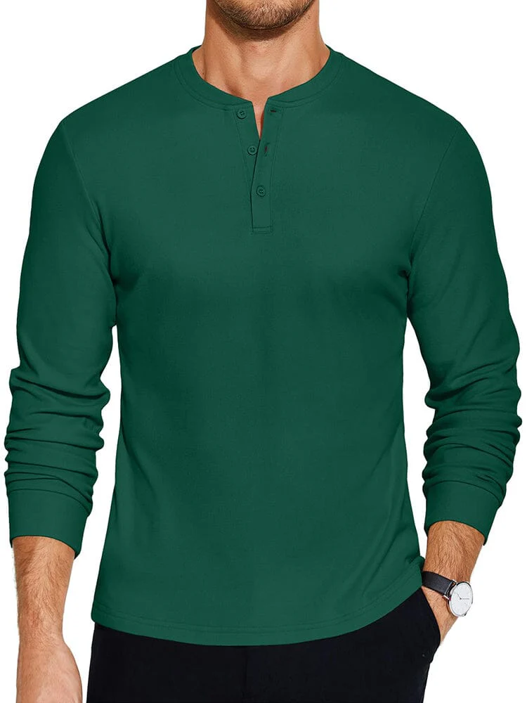 Urban Classic Simple Henley Shirt (US Only) - Image 6