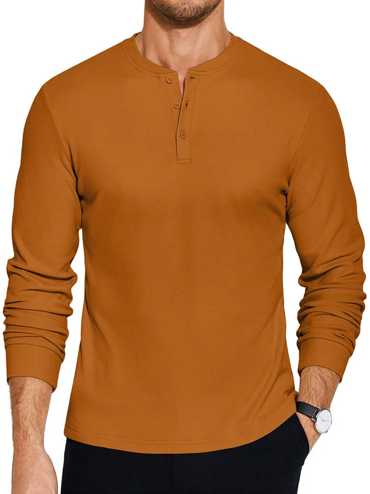 Urban Classic Simple Henley Shirt (US Only) - Image 7