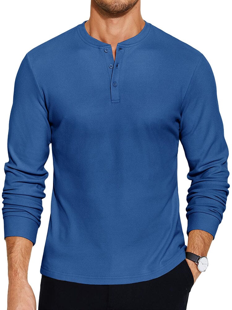 Urban Classic Simple Henley Shirt (US Only) - Image 8